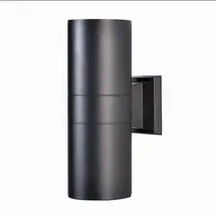 WANT - APLIQUE BIDIRECCIONAL PORTA GU10 IP54 NEGRO