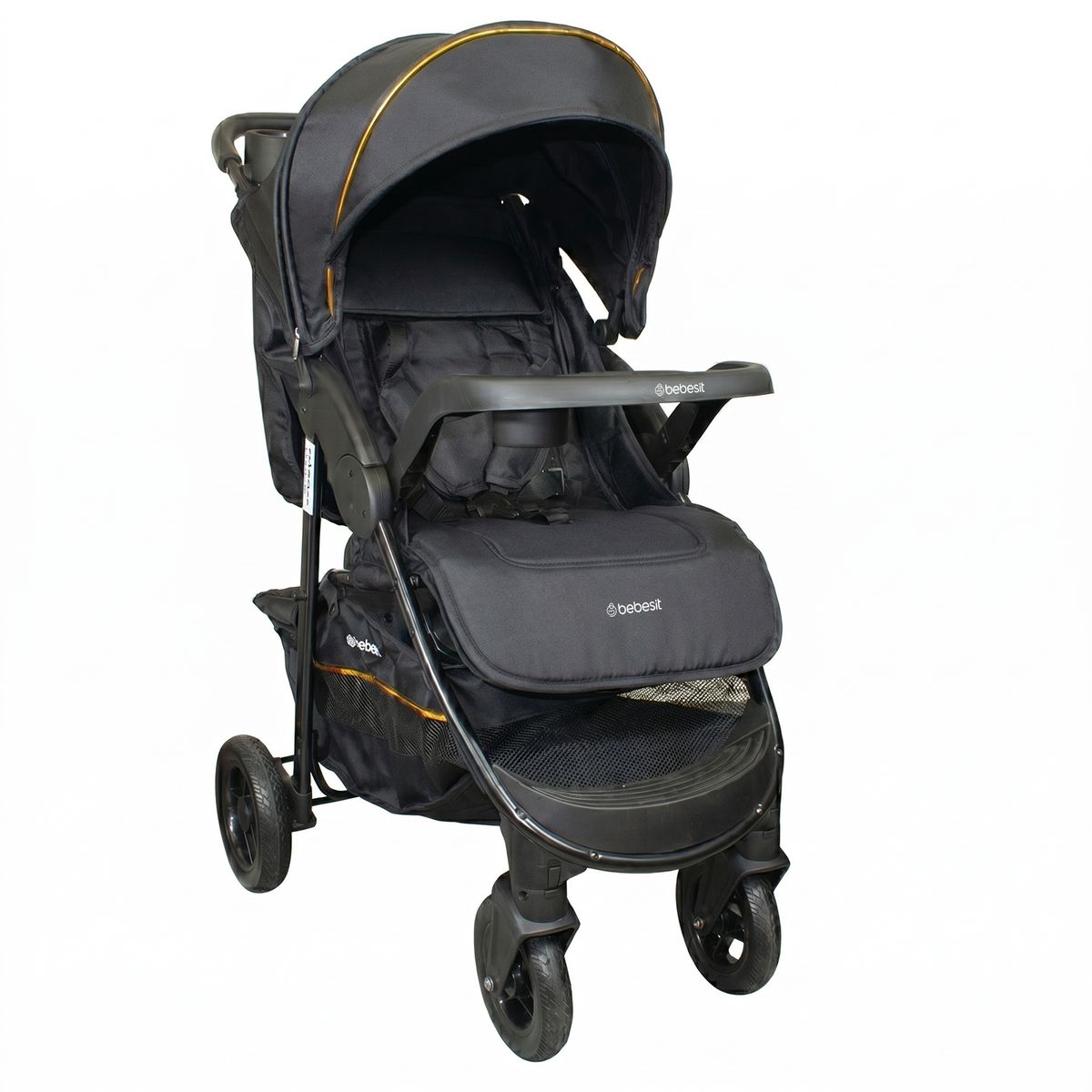 BEBESIT - Coche Travel Sienna Negro Gold