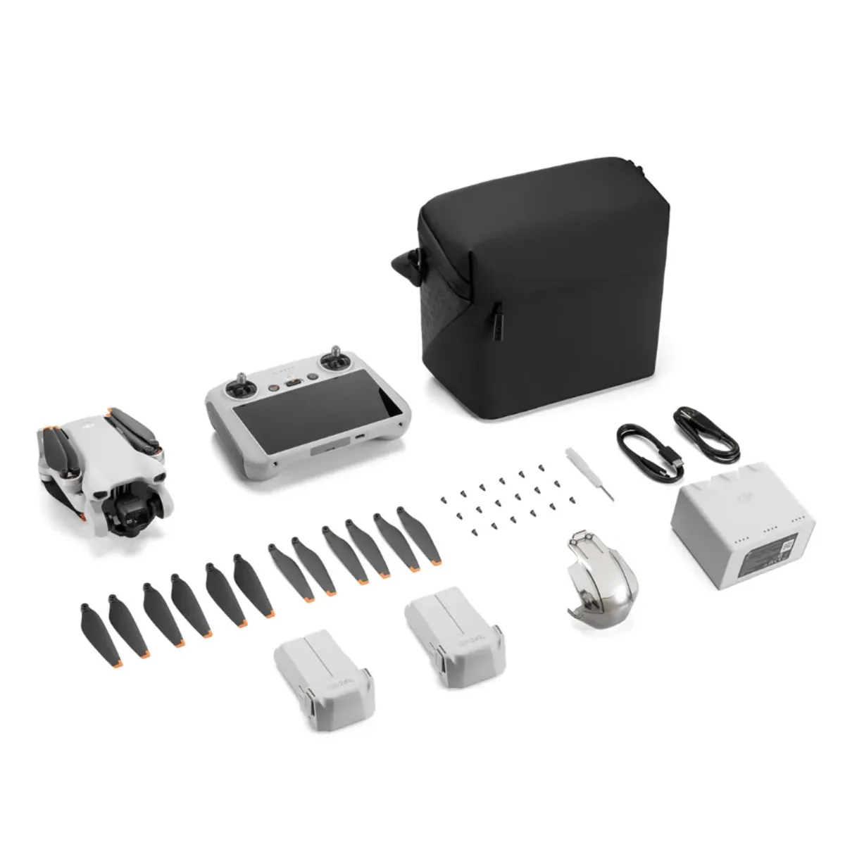 DJI - Drone DJI Mini 3 Fly More Combo con control DJI RC y pantalla integrada