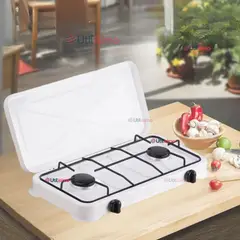 LINE - Cocina Encimera A Gas Licuado 2 Platos Blanco