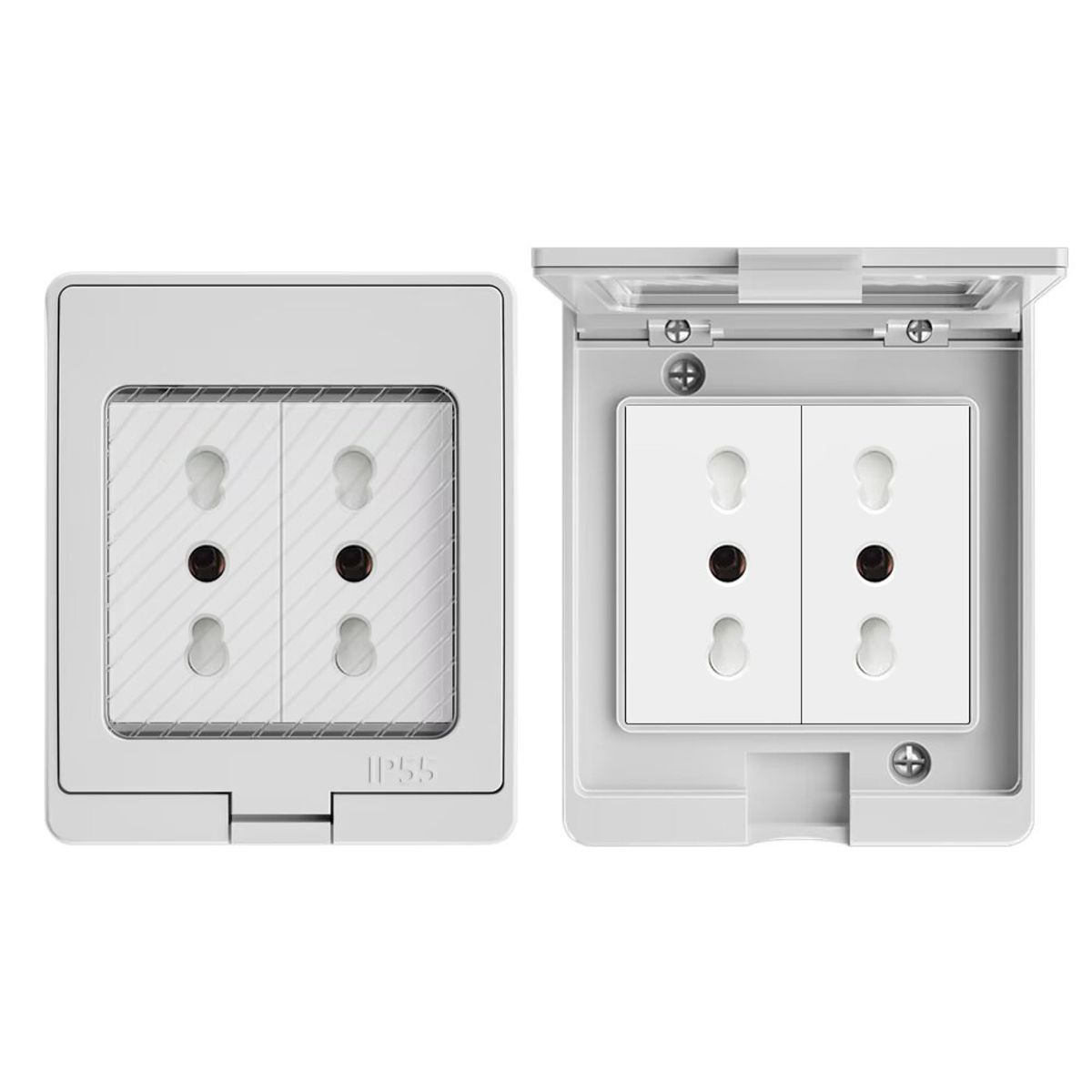 WANT - Enchufe Doble Hydrobox 1016A IP55