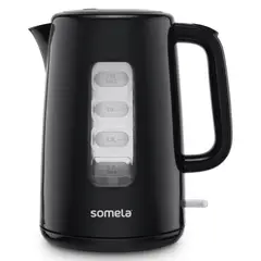 SOMELA - Hervidor HE500 Negro 2,5 Lts