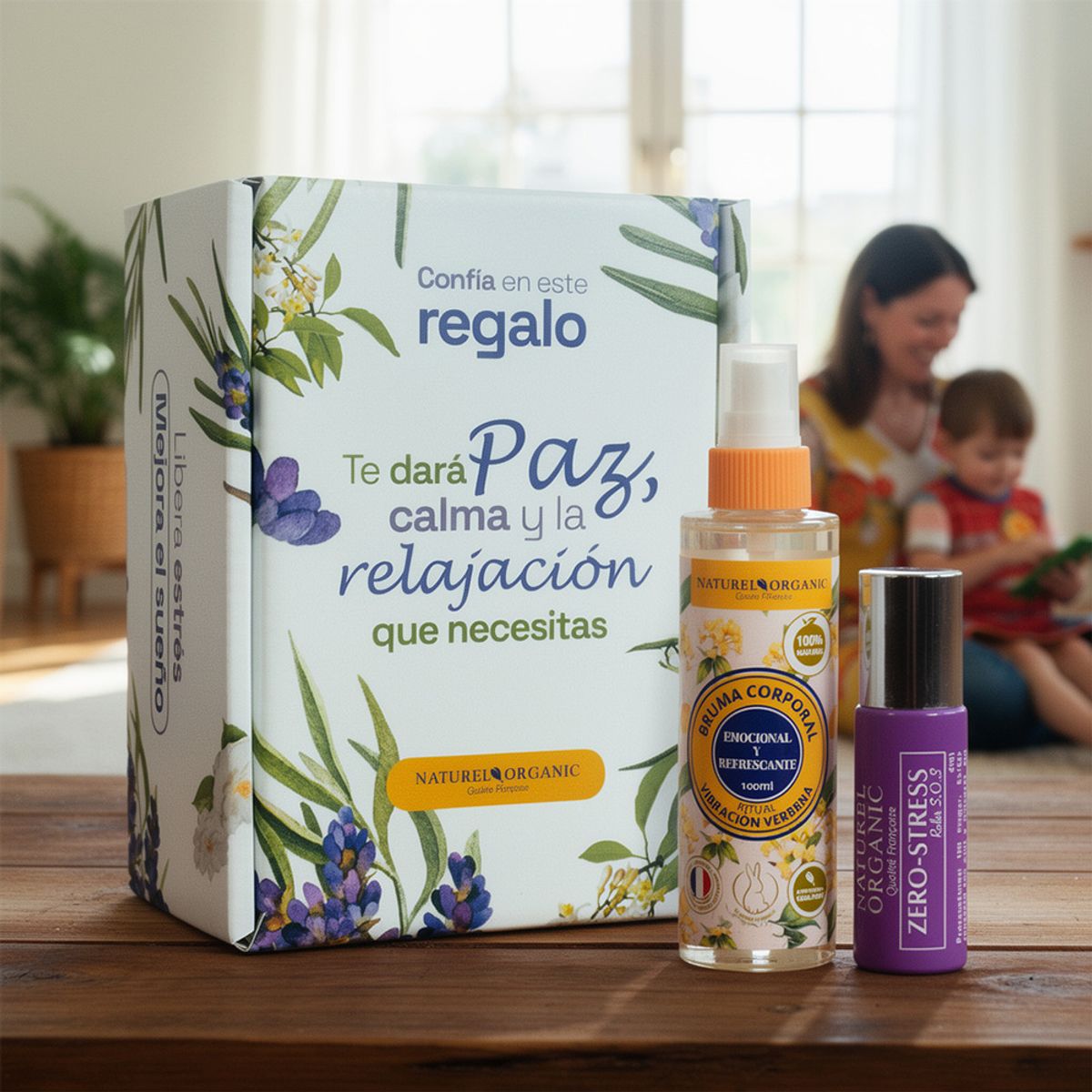 NATUREL ORGANIC - Pack Naturel Bruma Verbena 100 mL + Roll-on Stress 4 mL