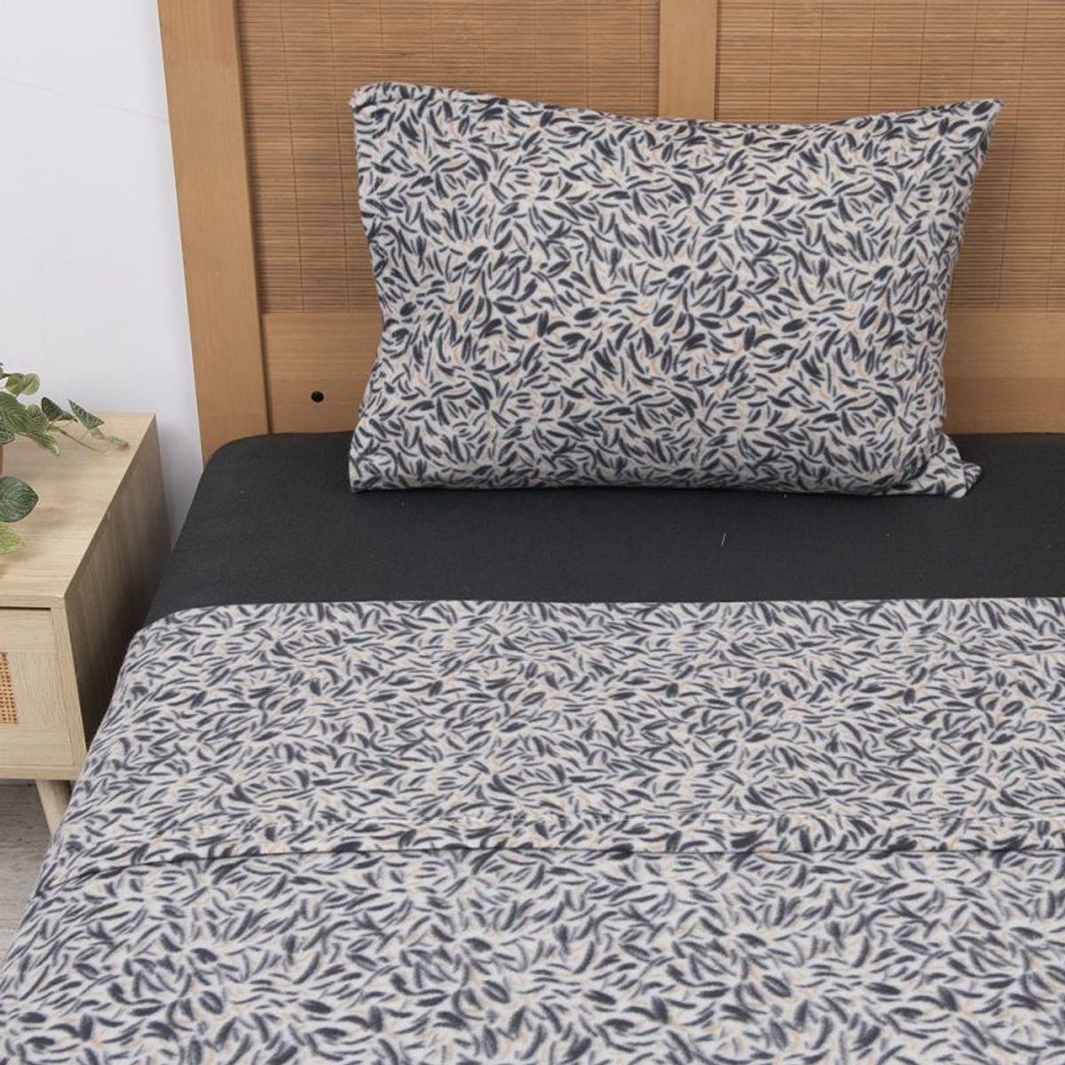 MASHINI - SABANAS DE POLAR ESTAMPADA DUNA MASHINI 1.5 PLAZAS