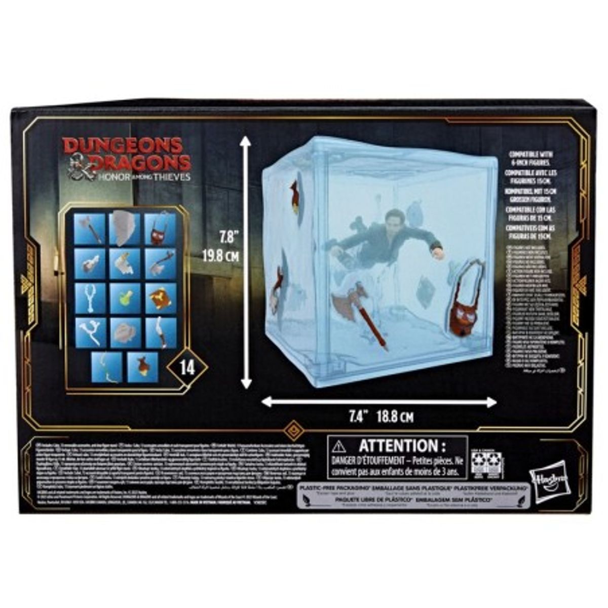 HASBRO - CUBO GELATINOSO DUNGEONS & DRAGONS GOLDEN ARCHIVE EL HONOR ENTRE LADRONES