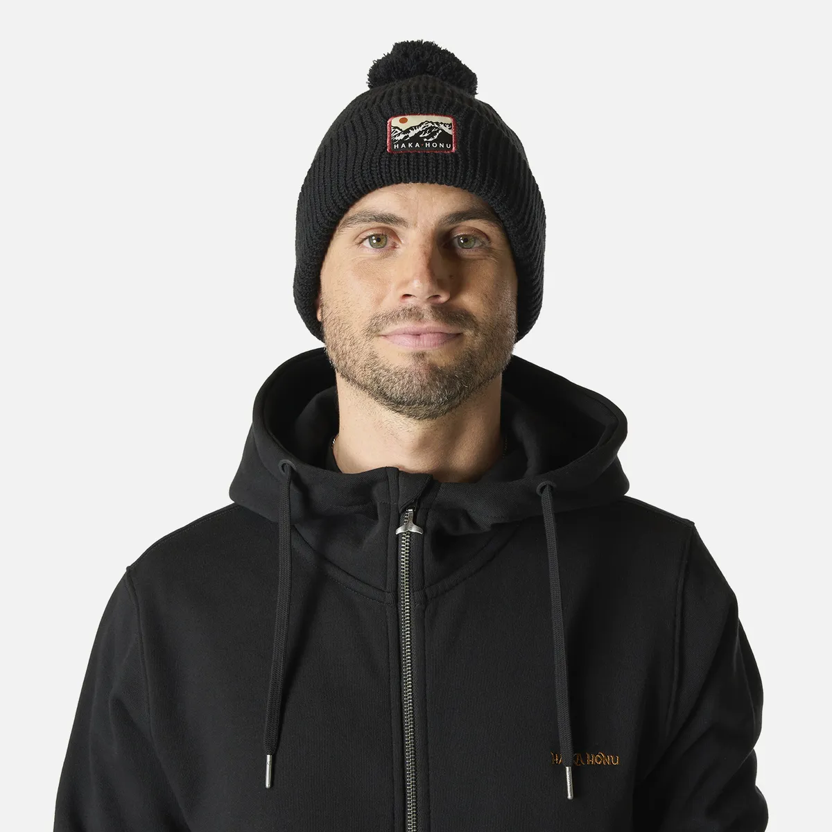 HAKA HONU - Gorro Unisex Yeco Negro Haka Honu