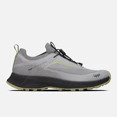LIPPI - Zapatilla Hombre Light Knit Gris Amarillo