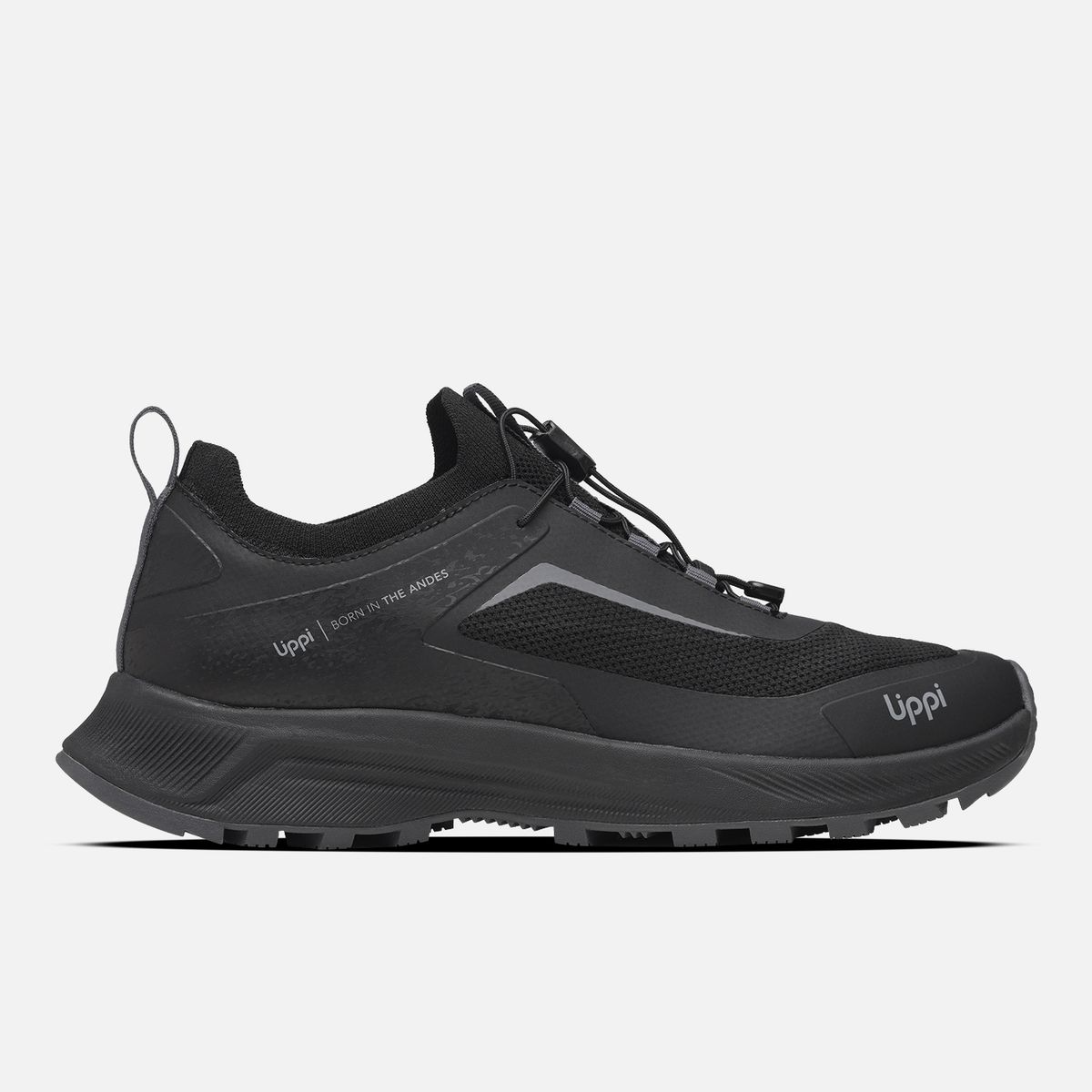 LIPPI - Zapatilla Hombre Light Knit Negro Lippi