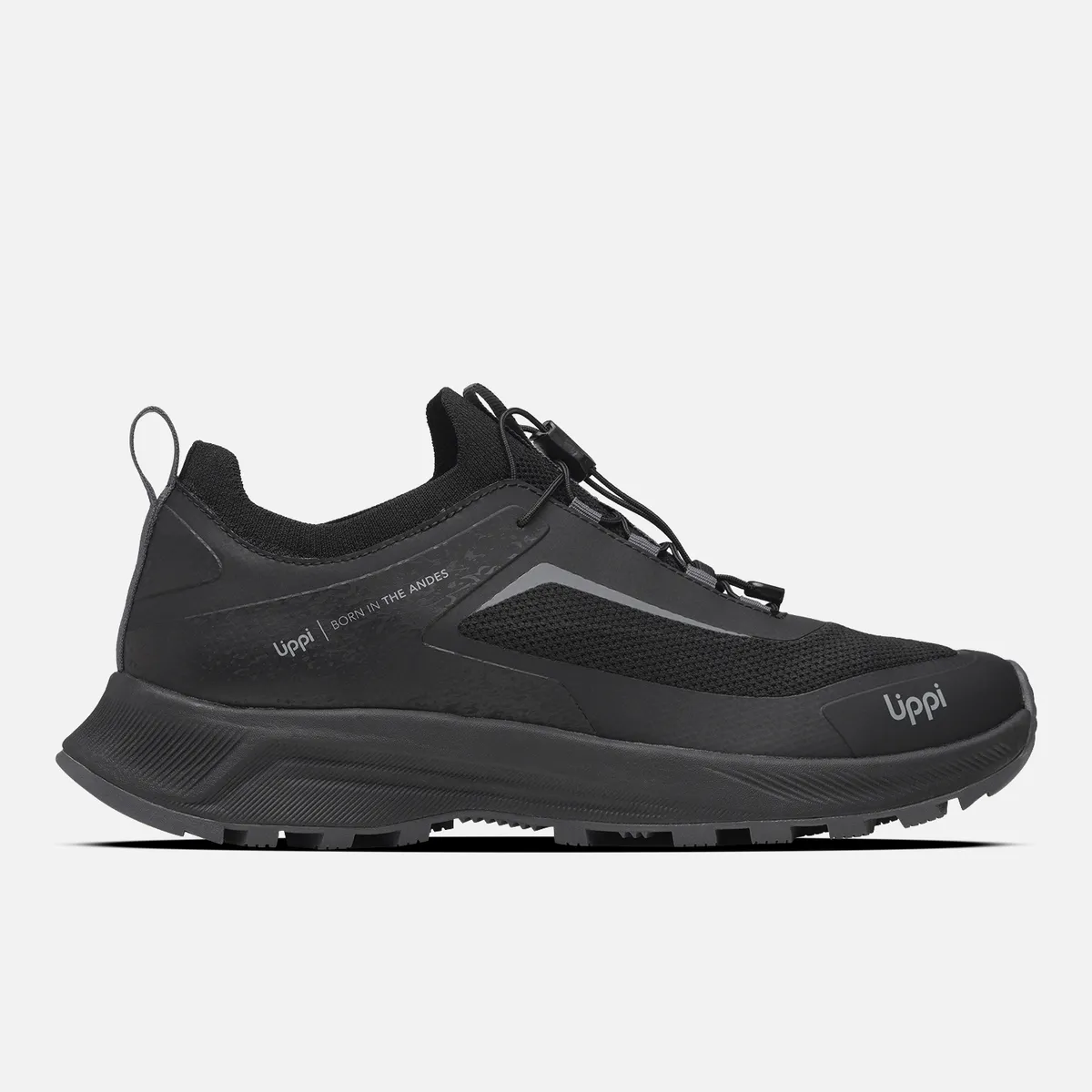 LIPPI - Zapatilla Hombre Light Knit Negro Lippi