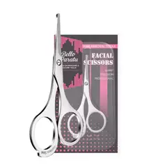 GENERICO - Tijera Punta Redonda Nariz Cejas Bigote Barba Orejas