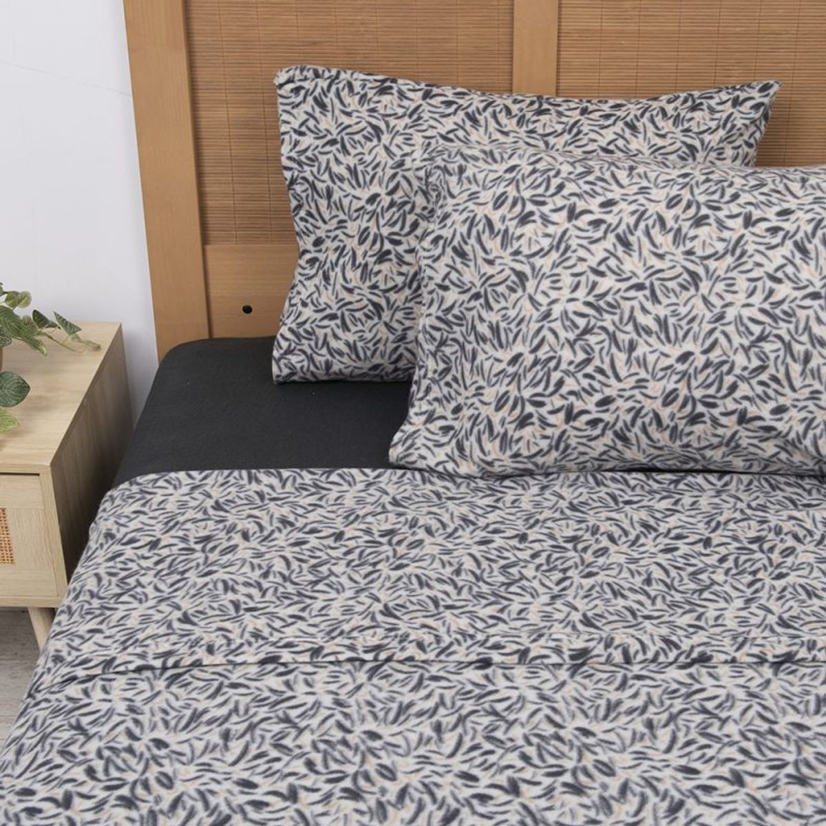 MASHINI - SABANAS DE POLAR ESTAMPADA DUNA MASHINI 2 PLAZAS