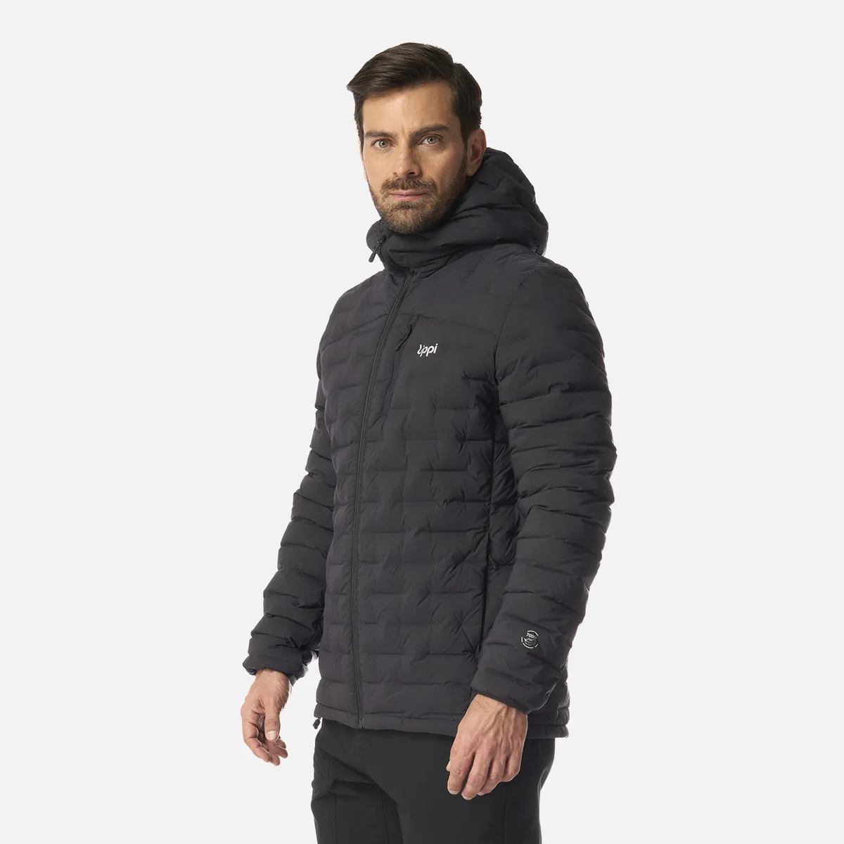 LIPPI - Chaqueta Hombre Ultimate Stretch Down Hoody Jacket Grafito