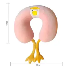 GENERICO - Cuello de cojin infantil pato suave para viaje