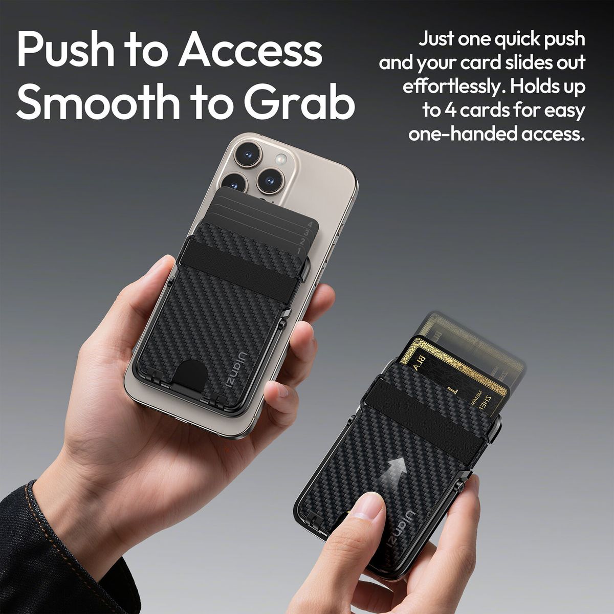 ULANZI - Ulanzi ML25 MagLock Card Holder Soporte Para Teléfonos Multifuncional M095