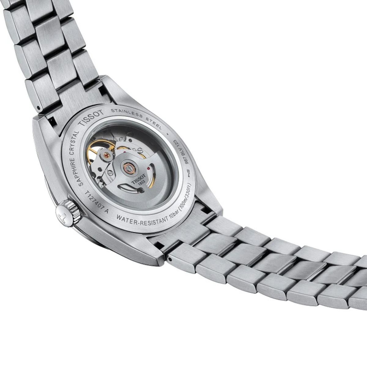 TISSOT - Reloj Tissot Gentleman Open Heart 40mm T1274071103101