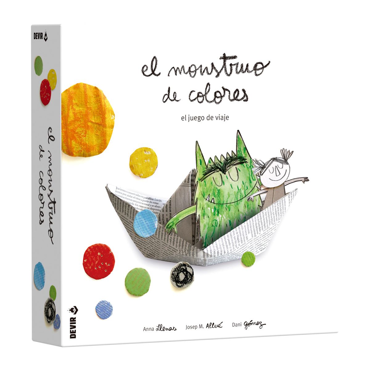 DEVIR - El Monstruo de Colores Viaje - Juego de mesa