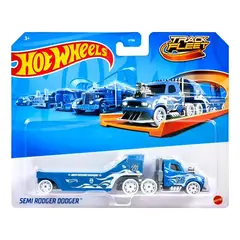HOT WHEELS - Camion Transportador Fleet Semi Rodger Dodger Track Fleet