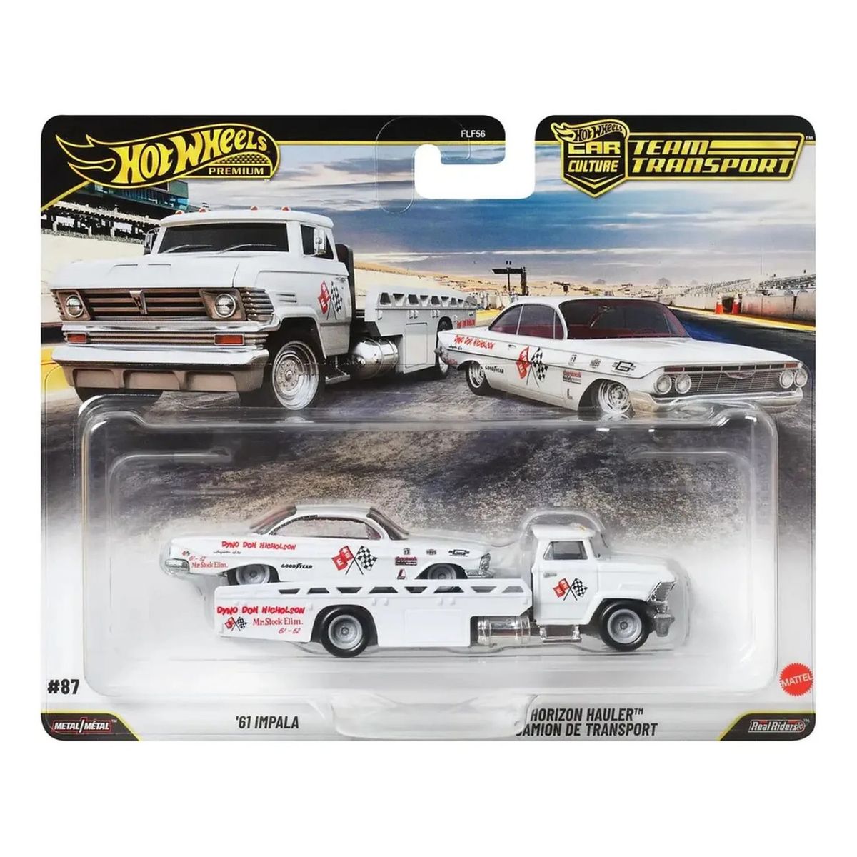 HOT WHEELS - Hot Wheels Transport Impala 61 Con Horizon Hauler 1/64