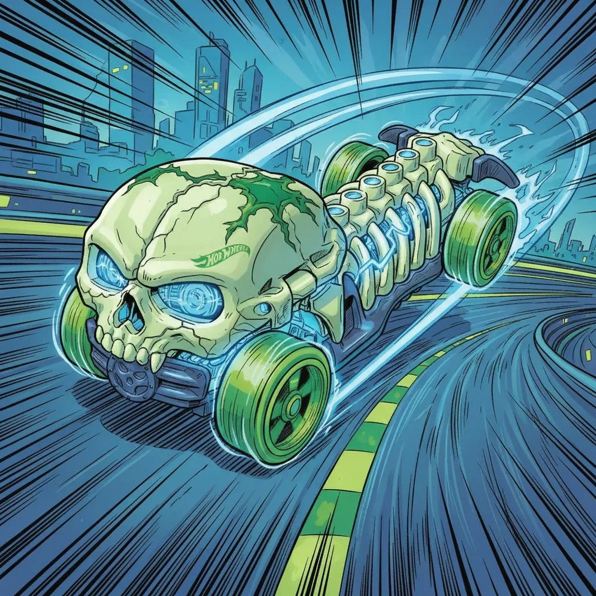HOT WHEELS - Hot Wheels Lets Race Activate Skull Crusher Vehicle