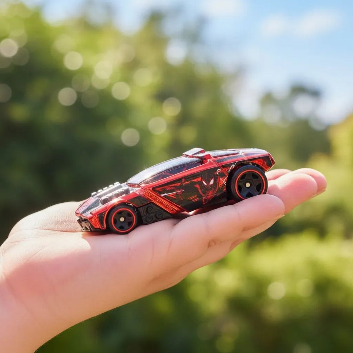 HOT WHEELS - Hot Wheels Silver Series 35 Rogue Hog Miles Morales Marvel