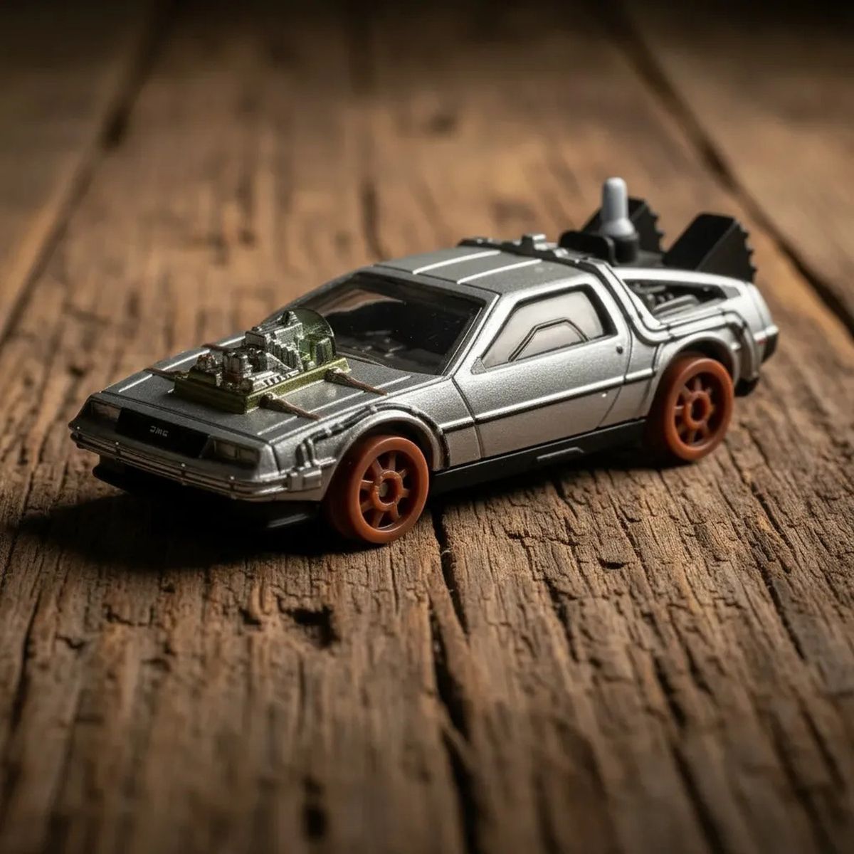 HOT WHEELS - Hot Wheels Premium DeLorean Time Machine Volver Al Futuro Pop Culture