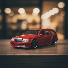 HOT WHEELS - Premium 4/5 Mercedes Benz E 36 Amg Car Culture Fast Wagons