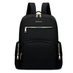 MV MOVAC - Mochila Mujer Elegante Premium MOVAC Amaia Impermeable Notebook 14 Trabajo Viaje Urbana