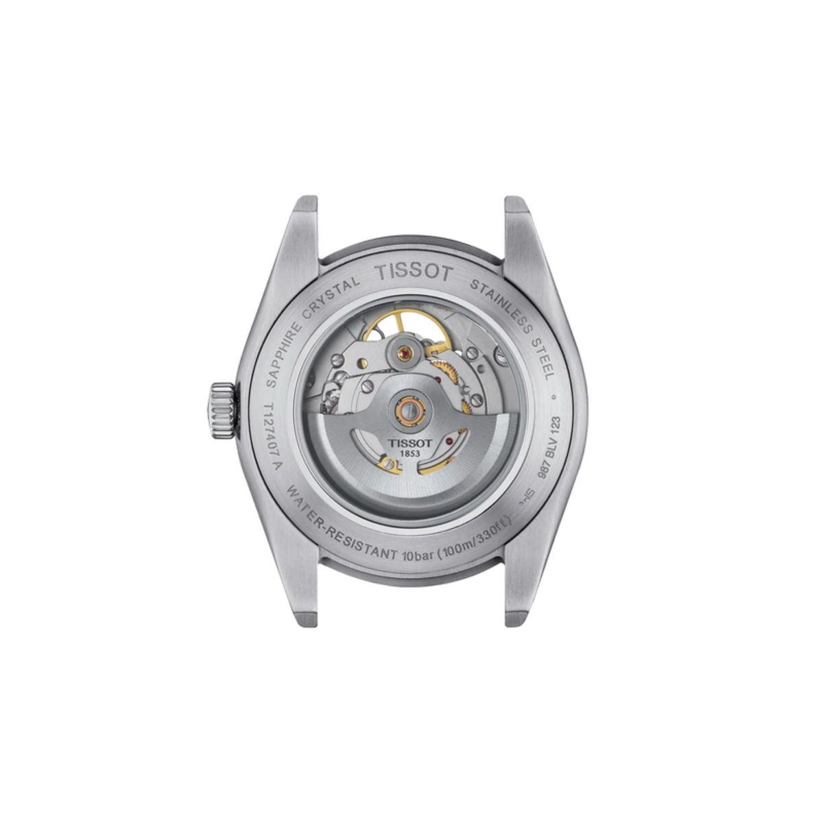 TISSOT - Reloj Tissot Gentleman Open Heart 40 mm T1274071108100