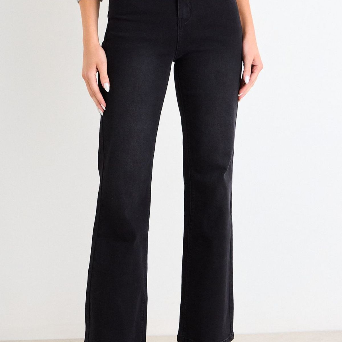 ASH - Flare Jeans Mujer Negro Ash