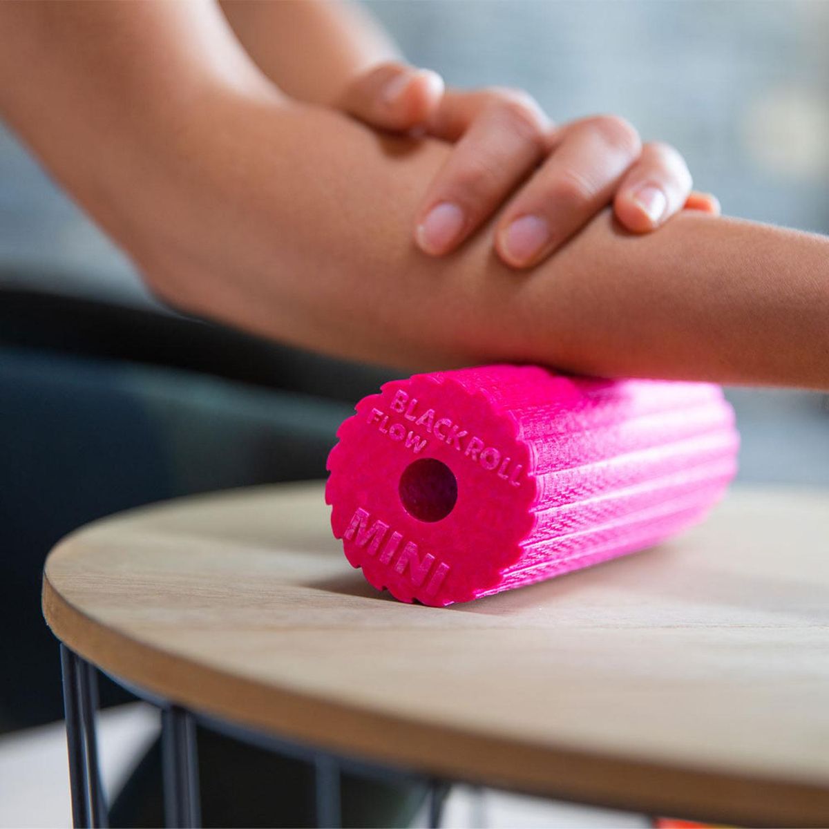 BLACKROLL - Rodillo Compacto Automasaje  Blackroll Mini Flow - Rosa