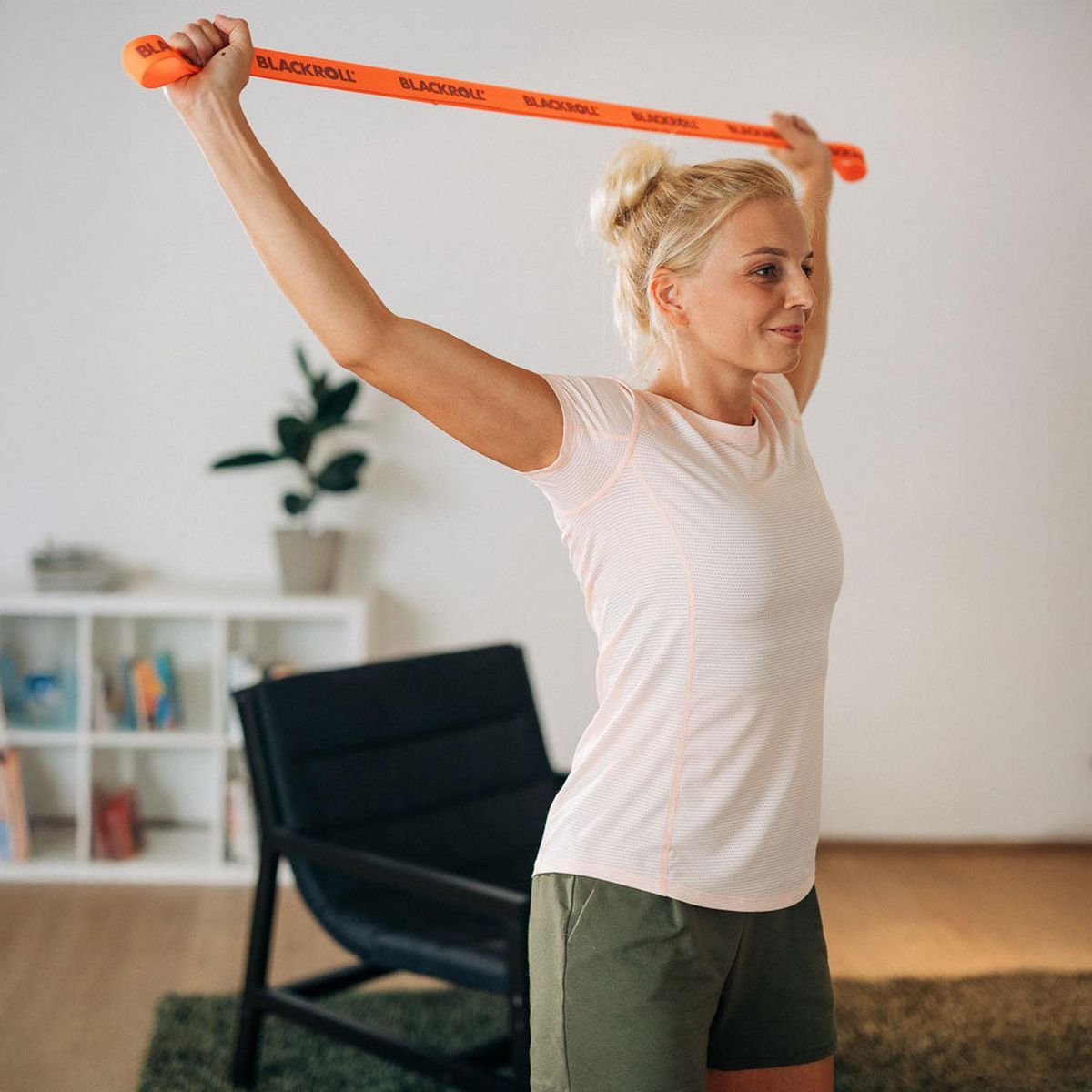 BLACKROLL - Set de Bandas de Resistencia para Entrenamiento de Core y Cuerpo Completo  Blackroll Super Band x3