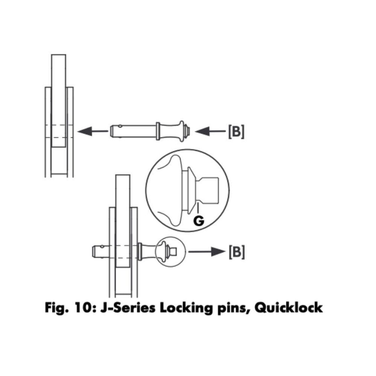 GENERICO - Pin De Bloqueo D&B Audiotechnik J Lockpins