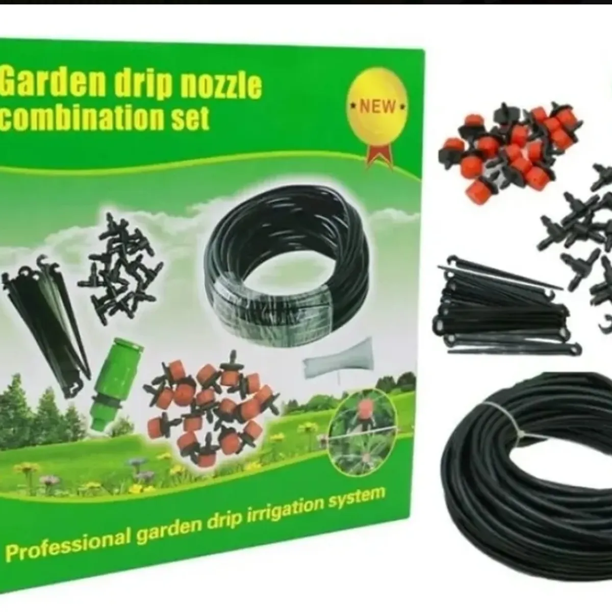 DEWINNER - Kit Manguera Sistema de Goteo por Riego 15 mts