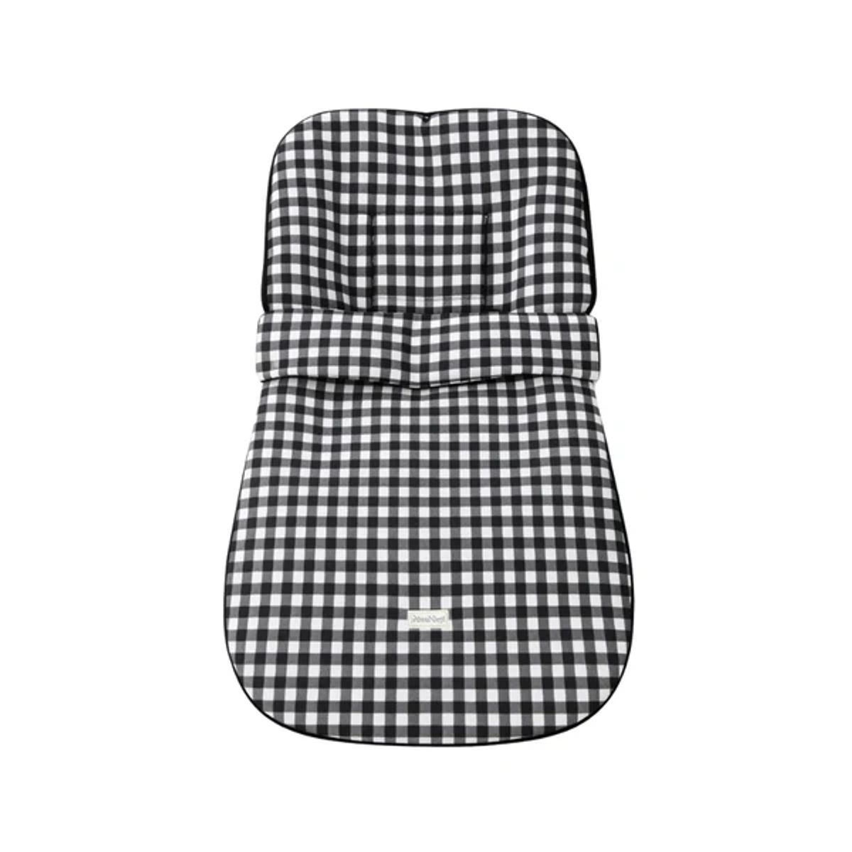 MINEST - Saco para Coche - Vichy Negro  miNest