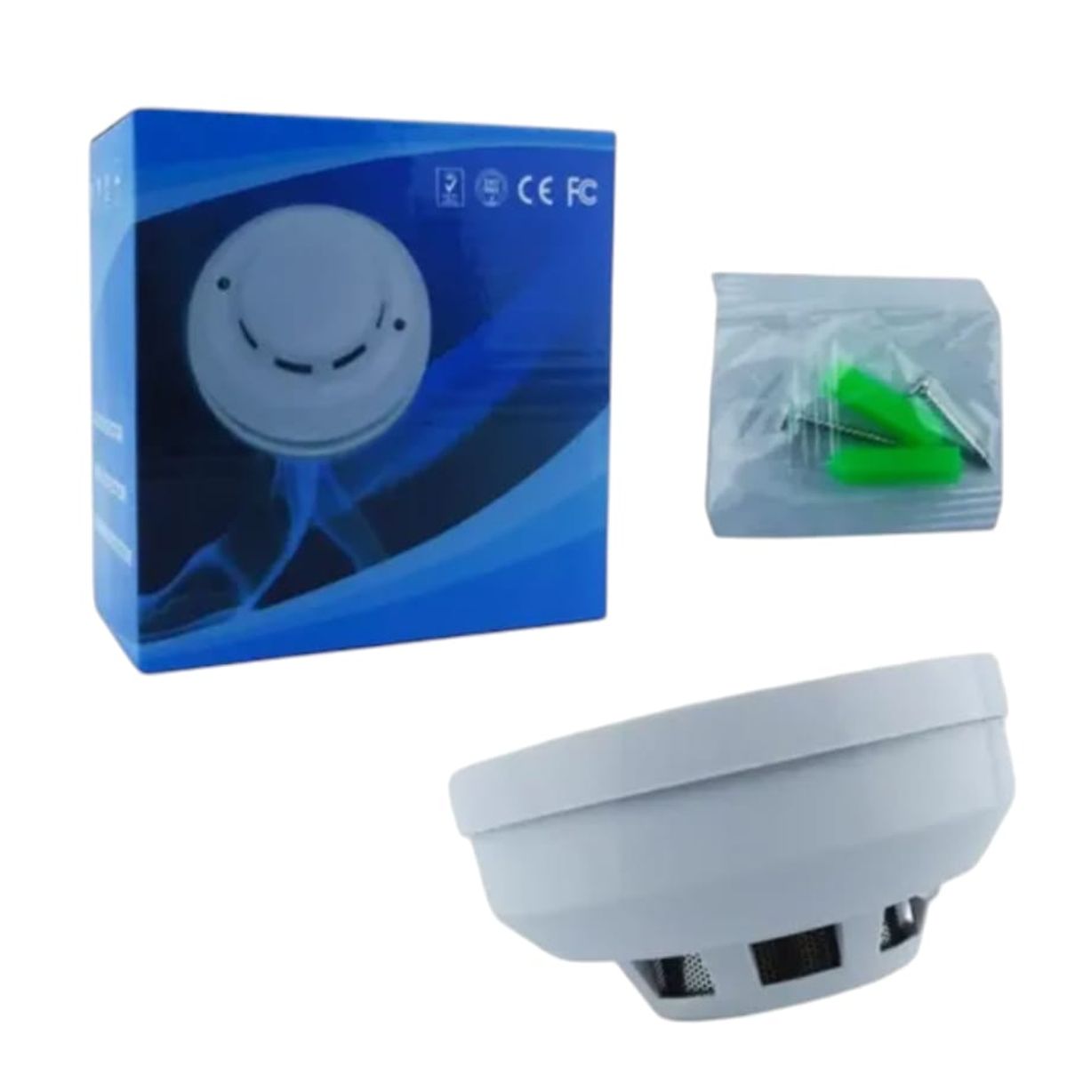 GENERICO - Detector De Humo Con Sensor Anti-incendio De Señal P Alarma