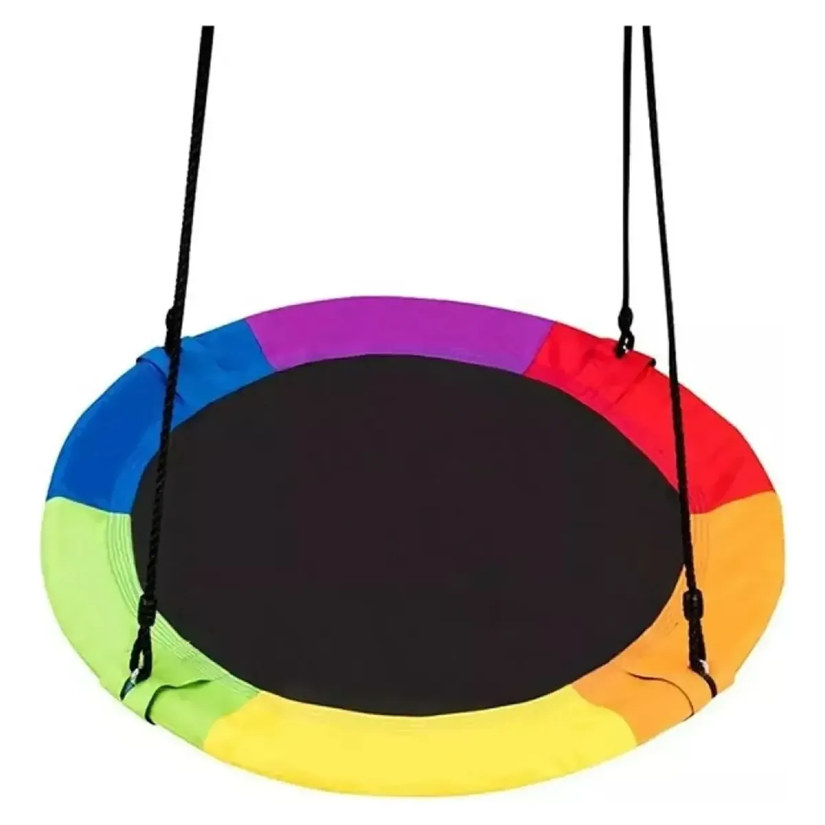 GENERICO - Columpio Mecedor Ovalado Multicolor redondo