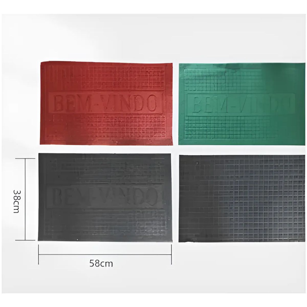 Alfombra Decorativa Rectangular Para Hogar 58x38cm, marca GENERICO - Foto Principal