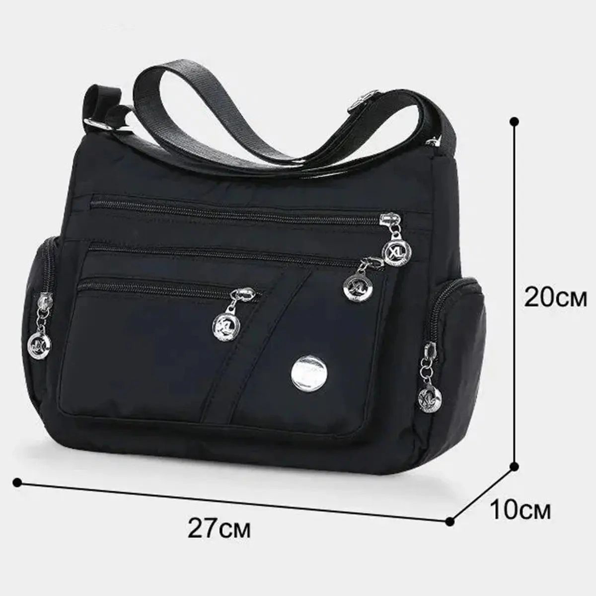 GENERICO - Bolsa Para Mujer Crossbody De Hombro Impermeable Antirrobo Labg