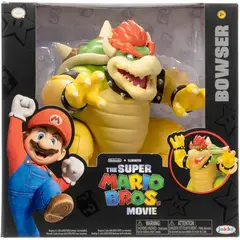 JAKKS PACIFIC - Figura Nintendo Super Mario Movie Bowser Lanza Fuego 18 Cm