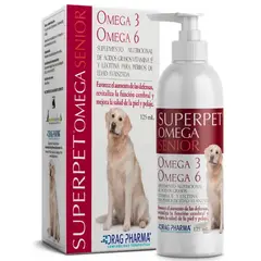 DRAG PHARMA - Superpet Senior Omega 3 Y 6 Para Perros 125 ml