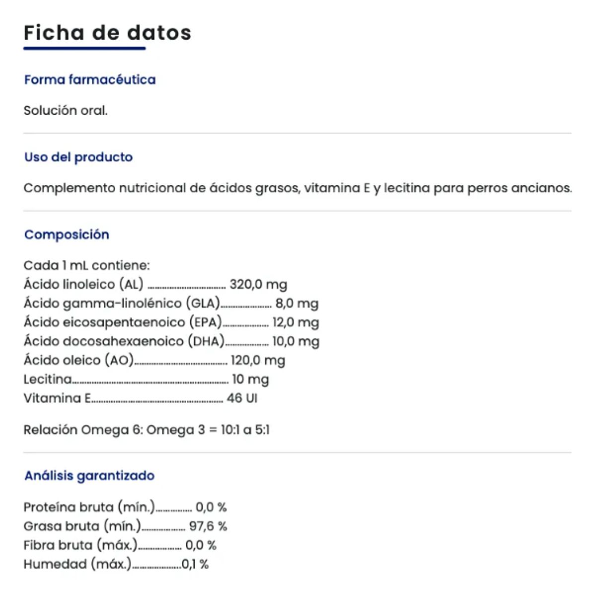 DRAG PHARMA - Superpet Senior Omega 3 Y 6 Para Perros 125 ml