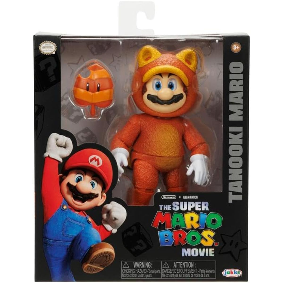 JAKKS PACIFIC - Super Mario Bros Movie Mario Tanooki