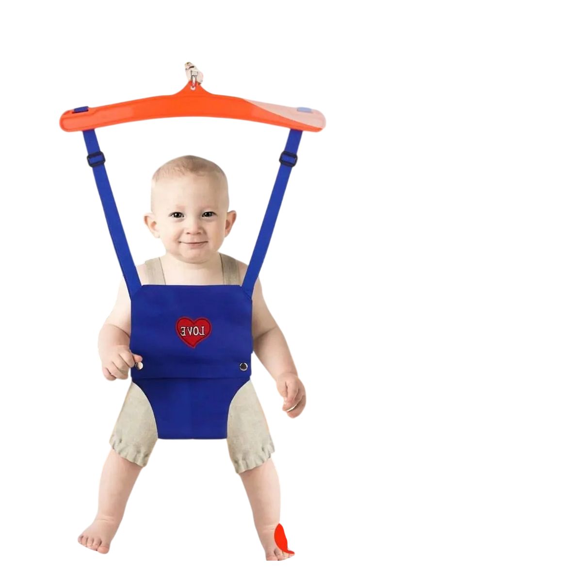 GENERICO - Saltador Para Bebé,con Gancho Ptecho,bebé Silla De Rebote
