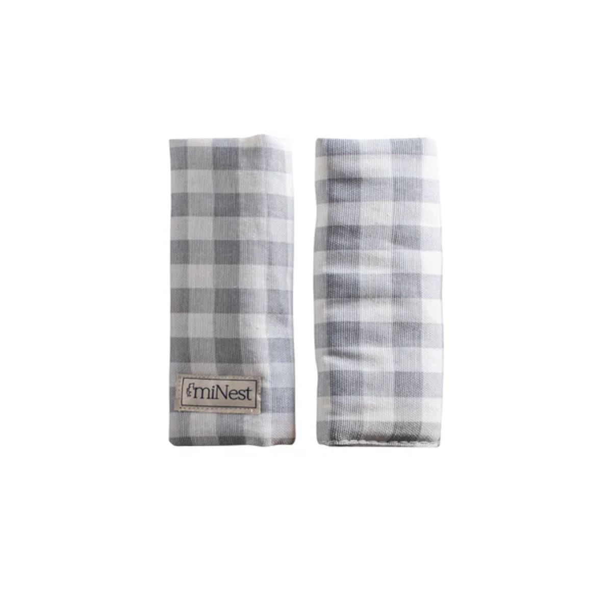 MINEST - Protector de Tirantes - Vichy Gris  miNest