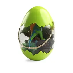 DINO STATE - Huevo Sorpresa con Dinosaurios y Accesorios 16 cm
