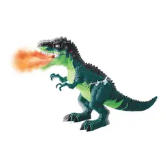 DINO STATE - T-Rex Lanzallamas con Luz y Efecto de Fuego