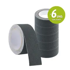DALI - Cinta Antideslizante Gris 5cmx5mts (Pack 3 und.)