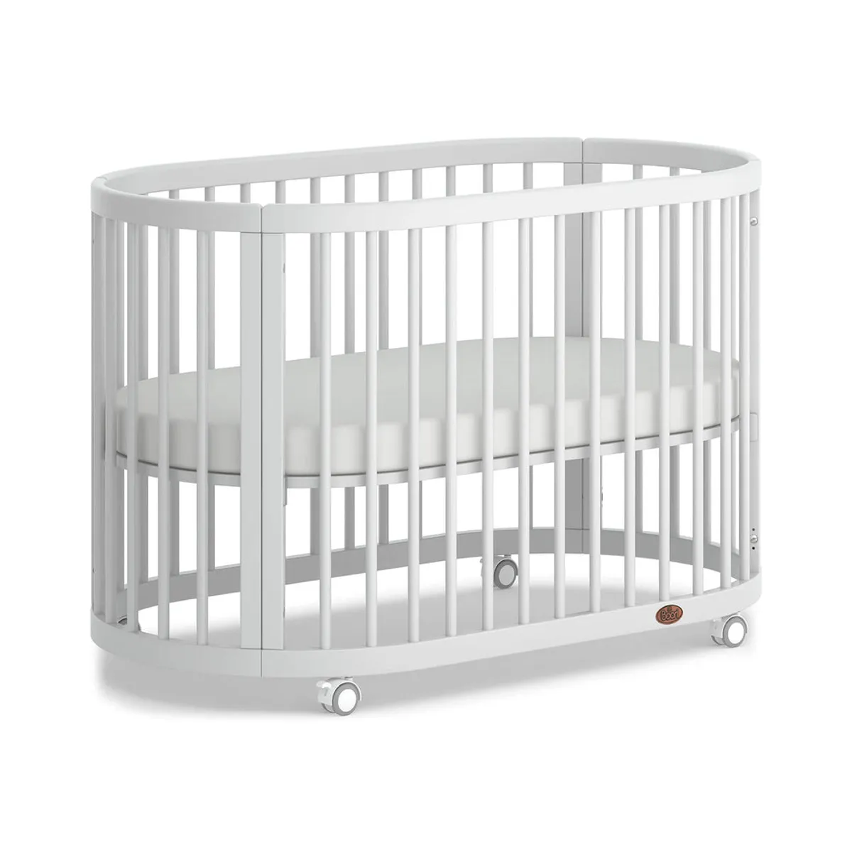 GENERICO - Cuna Ovalada De Madera Modelo De Lujo Estilo Stokke Marca Boori Australia