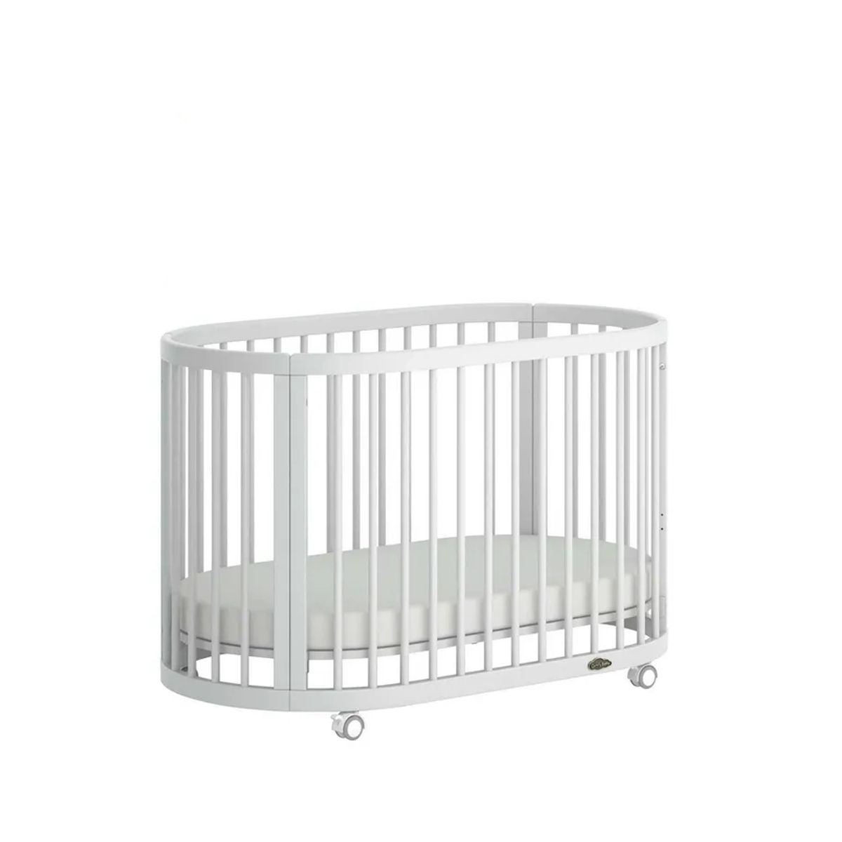 GENERICO - Cuna Ovalada De Madera Modelo De Lujo Estilo Stokke Marca Boori Australia
