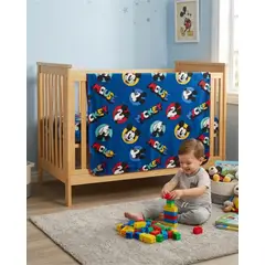 GENERICO - Manta Polar Infantil 115x130 cm Suave y Ligera para Cuna o Viaje